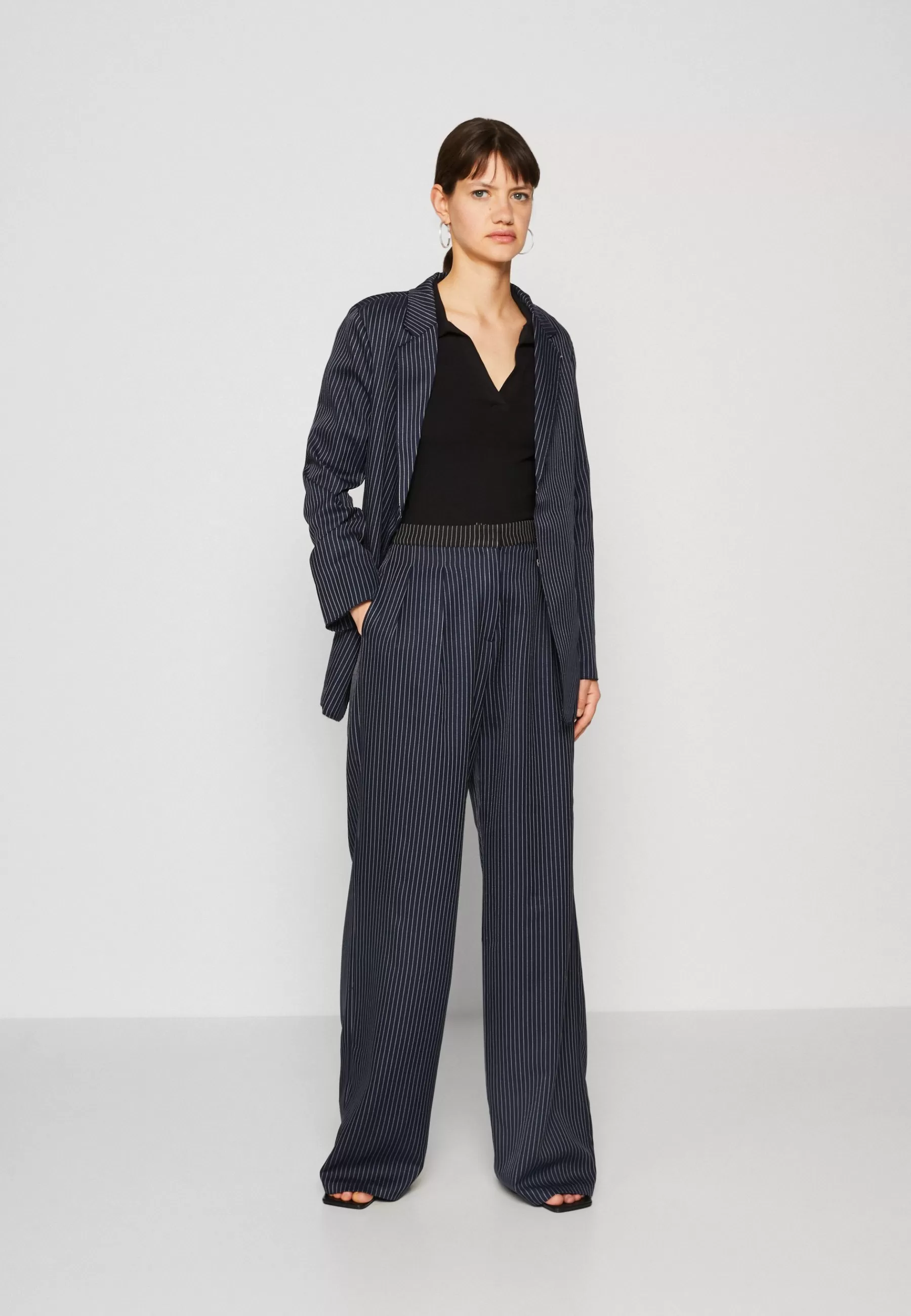 Striped Jacket - Manteau Court | 87Origins Cheap