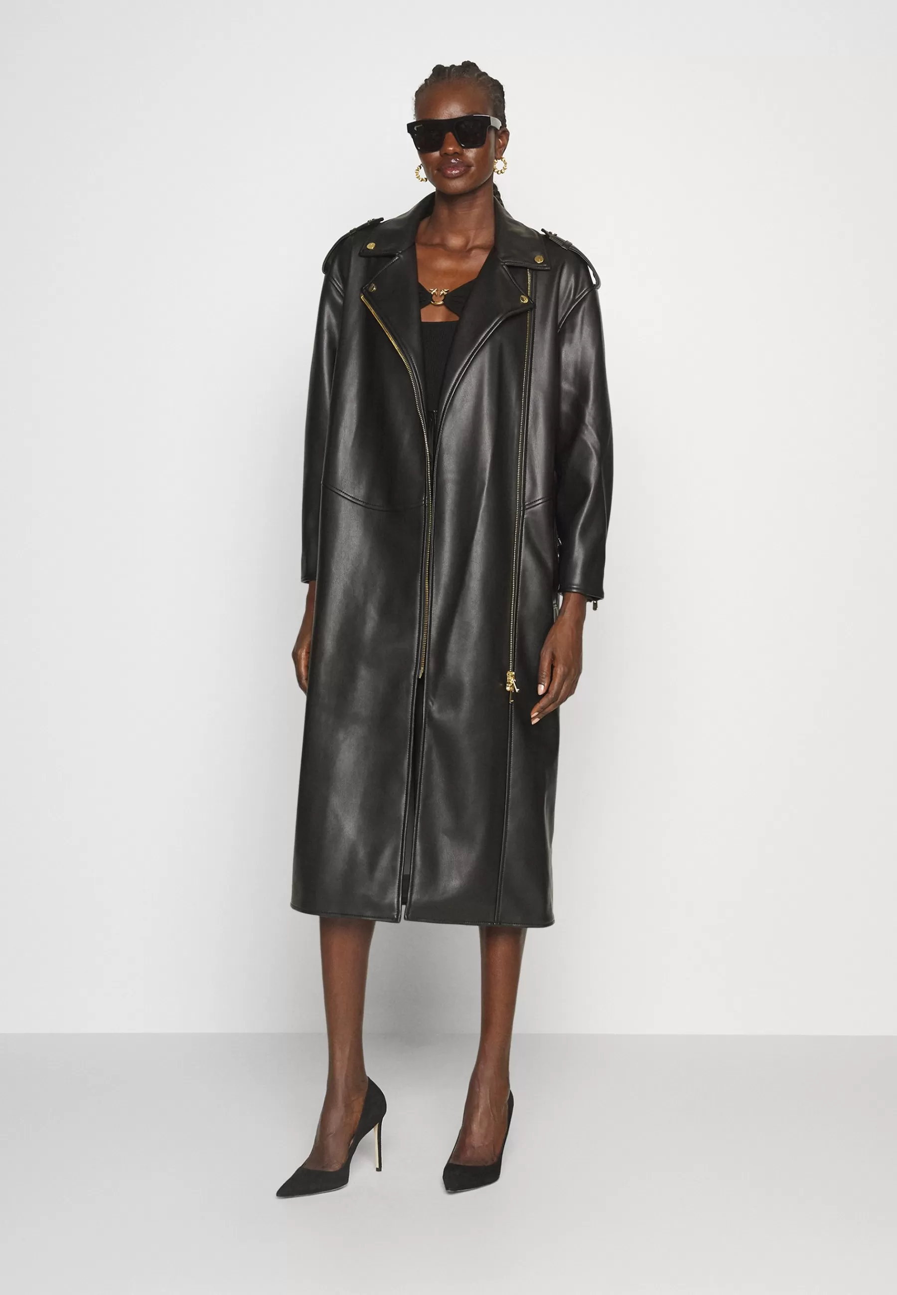 Tarzan - Veste En Similicuir | Pinko Online