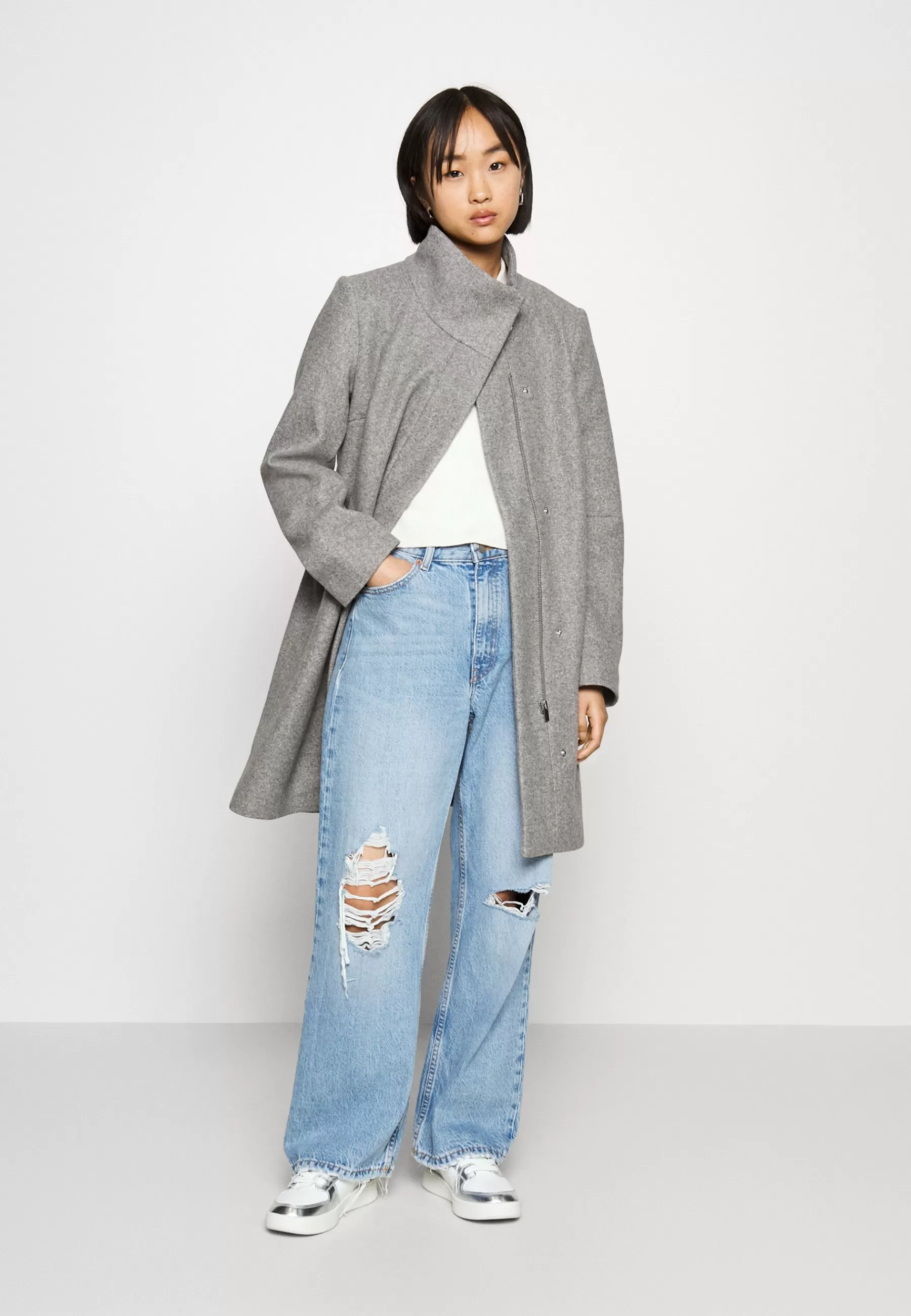 Viloulou Funnel - Manteau Classique | VILA Petite Shop