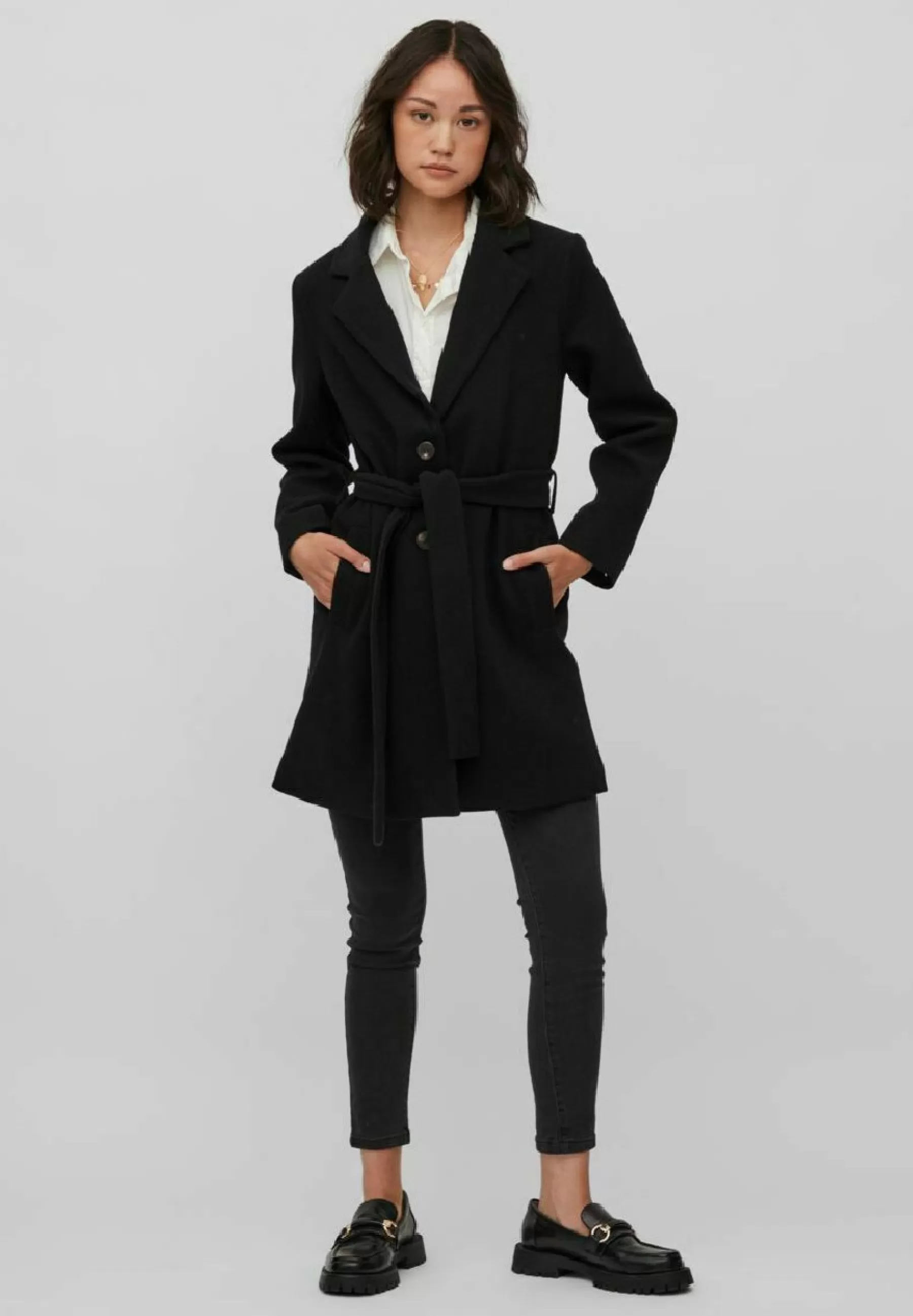 Vimetil Faux Collar Ka Ptt - Manteau Classique | VILA Petite Clearance