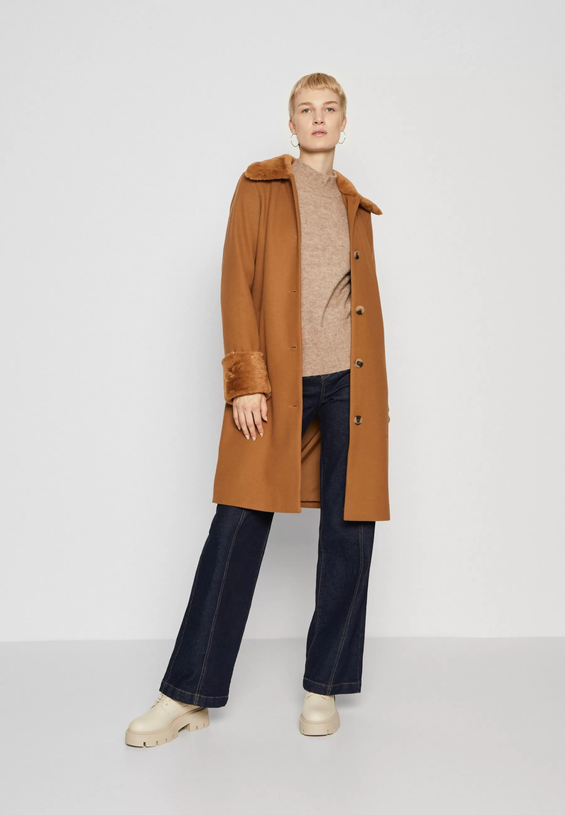 Vimetil Long Coat - Manteau Classique | VILA Tall Store