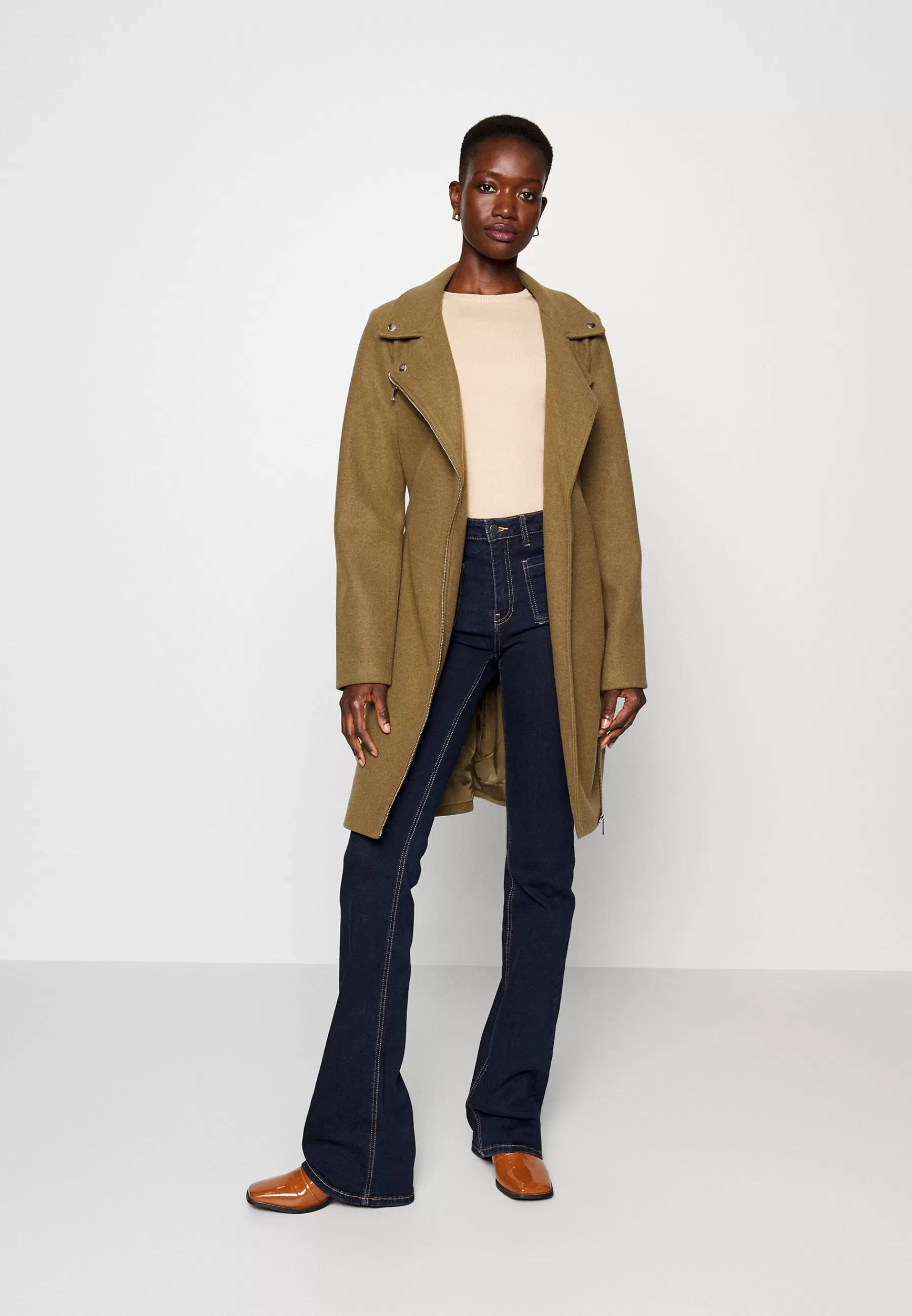 Vmpop Biker Coat - Manteau Classique | Vero Moda Tall Online