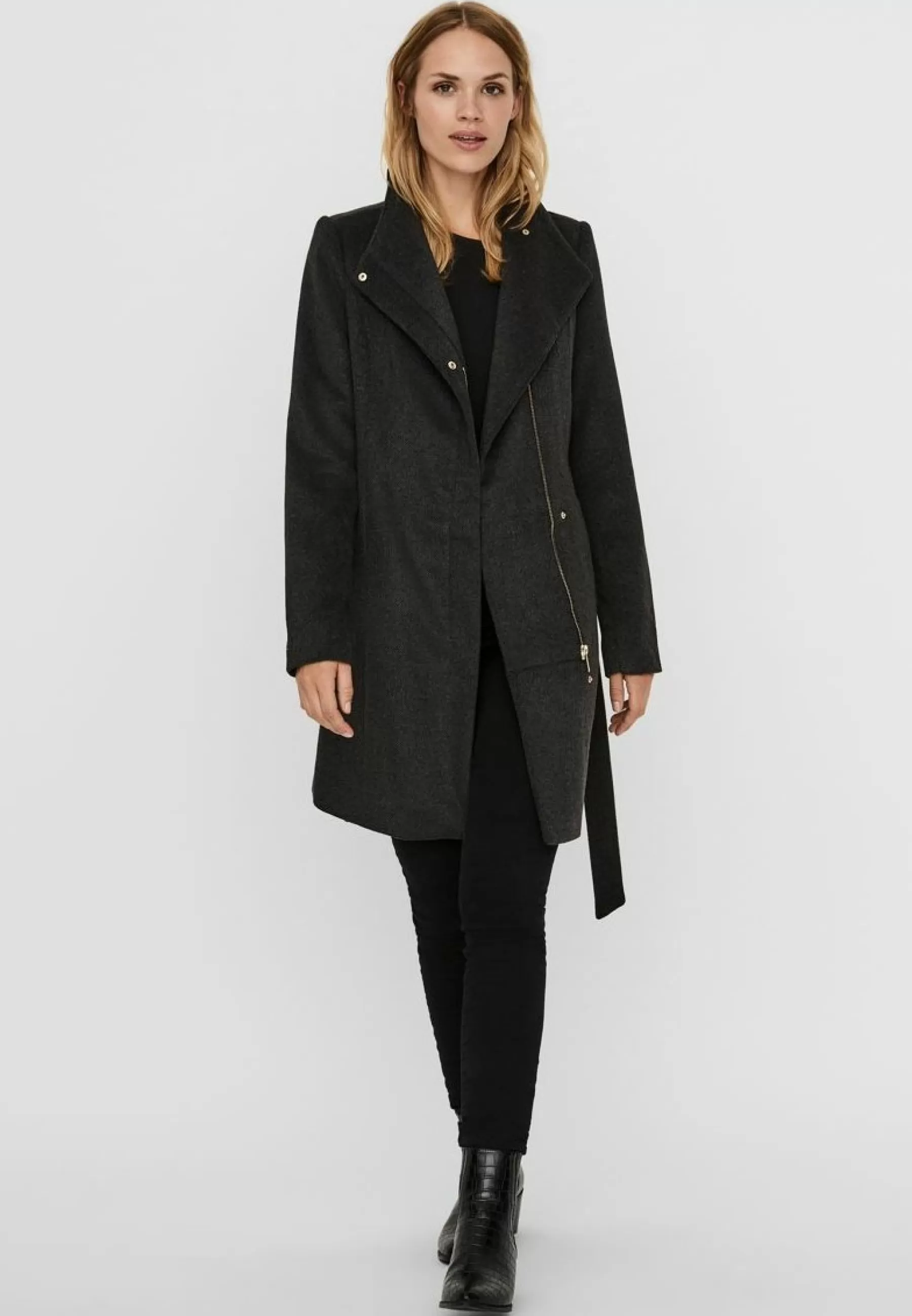 Vmtwodope Belt Jacket - Manteau Court | Vero Moda Cheap