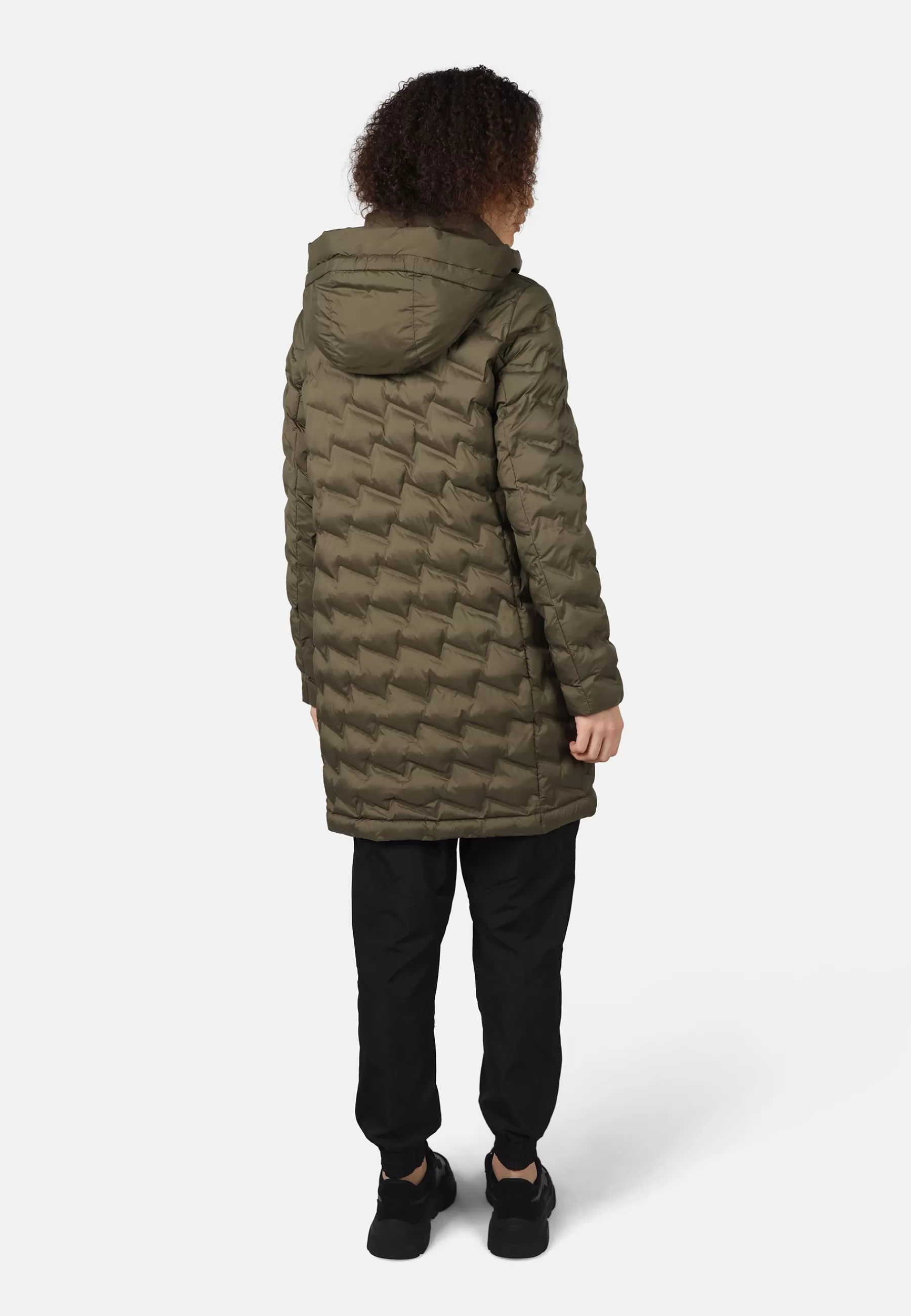 Femme FUCHS SCHMITT Welded Mit Reissverschluss Angeschnittene Mit Tunnelzug Leistentasche - Manteau D'Hiver